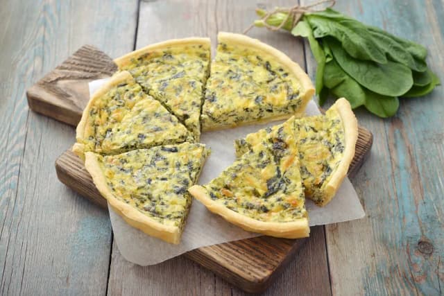 Spinach Quiche