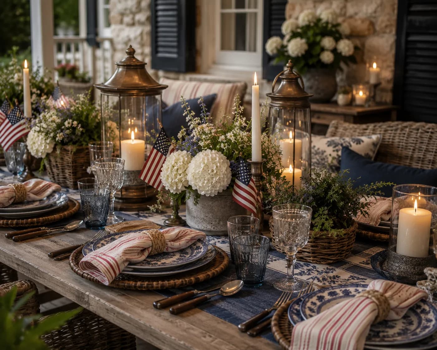 The Designer's Guide to a Beautiful Patriotic Table for America's 250th