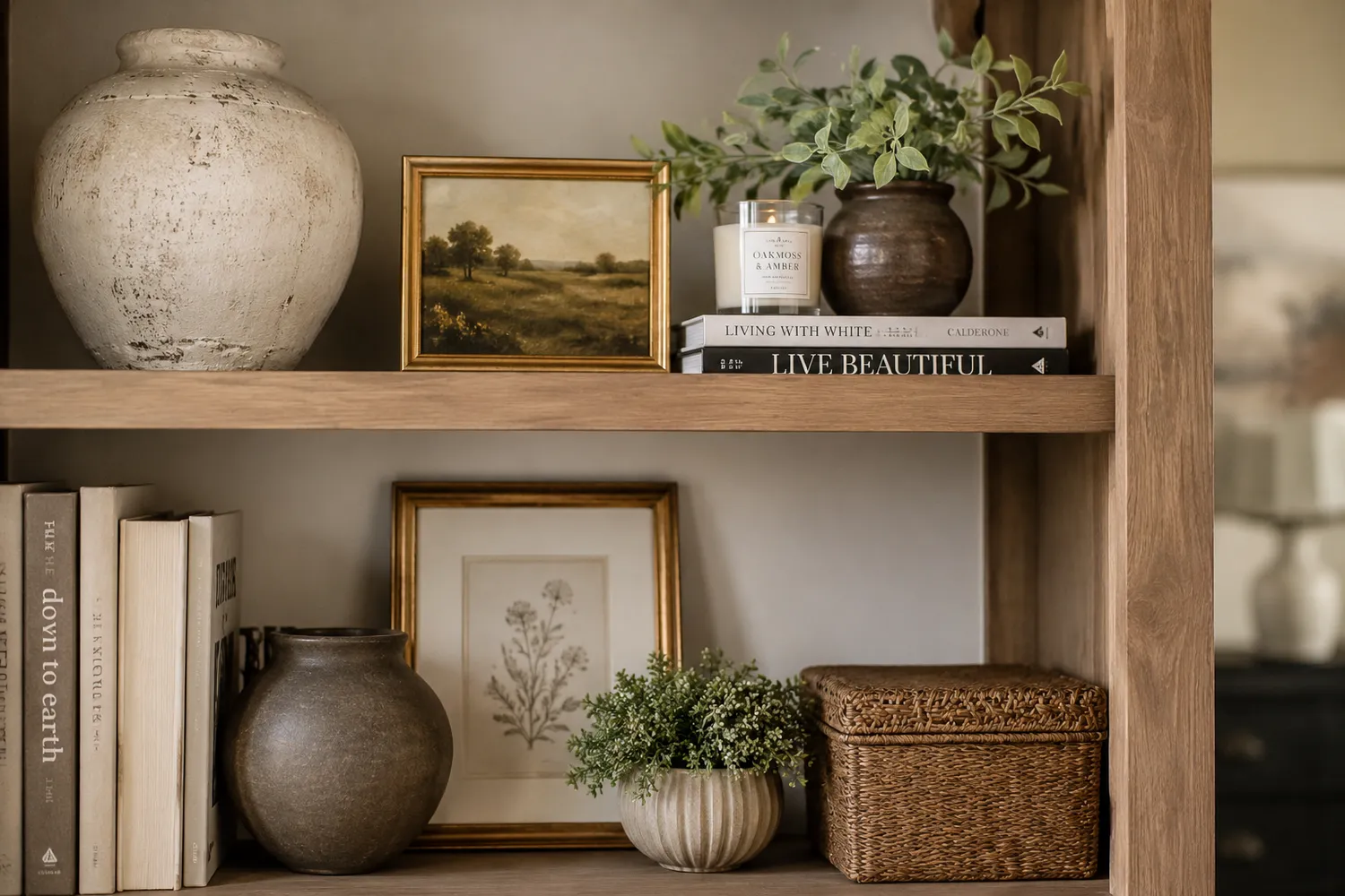 How to Style a Bookshelf Like a Designer