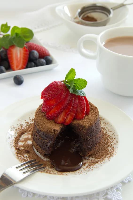 Molten Chocolate Cake